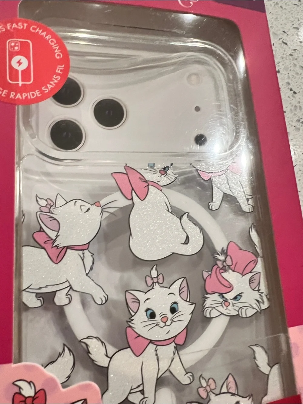 Disney The Aristocats Pink iPhone 17 Pro Max Case